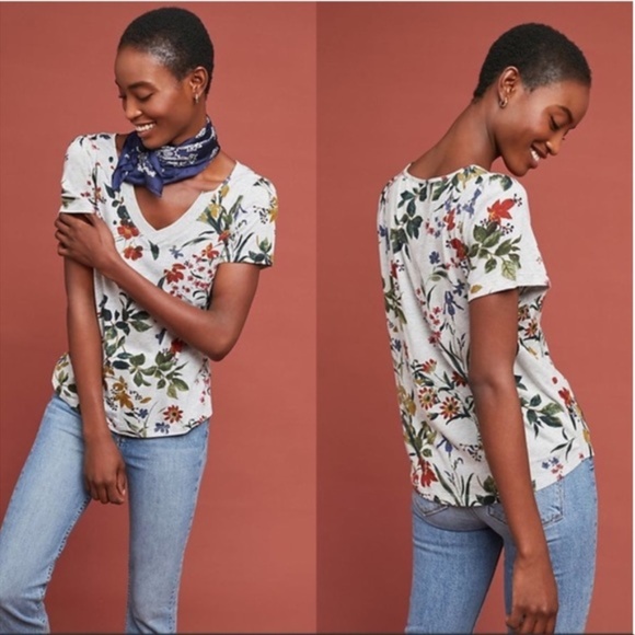 Anthropologie Tops - NWT Anthropologie Mayotte V-Neck Top